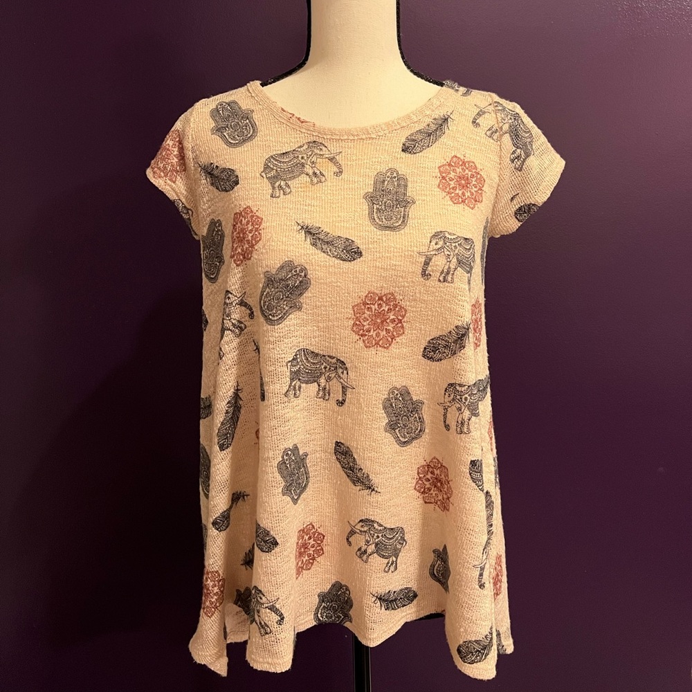 Boho middle-eastern inspired top